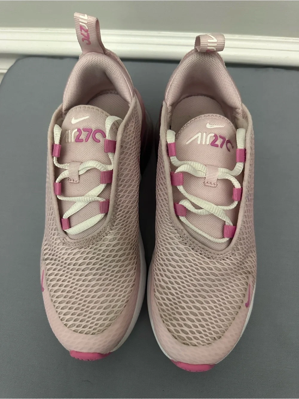Nike Kids Air Max 270 Pink Girls 2Y Sneakers